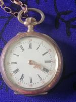 Antike Taschenuhr, v. ca. 1920 vergoldet