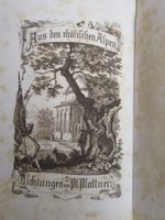 Aus den rhätischen Alpen 1859 Plattner