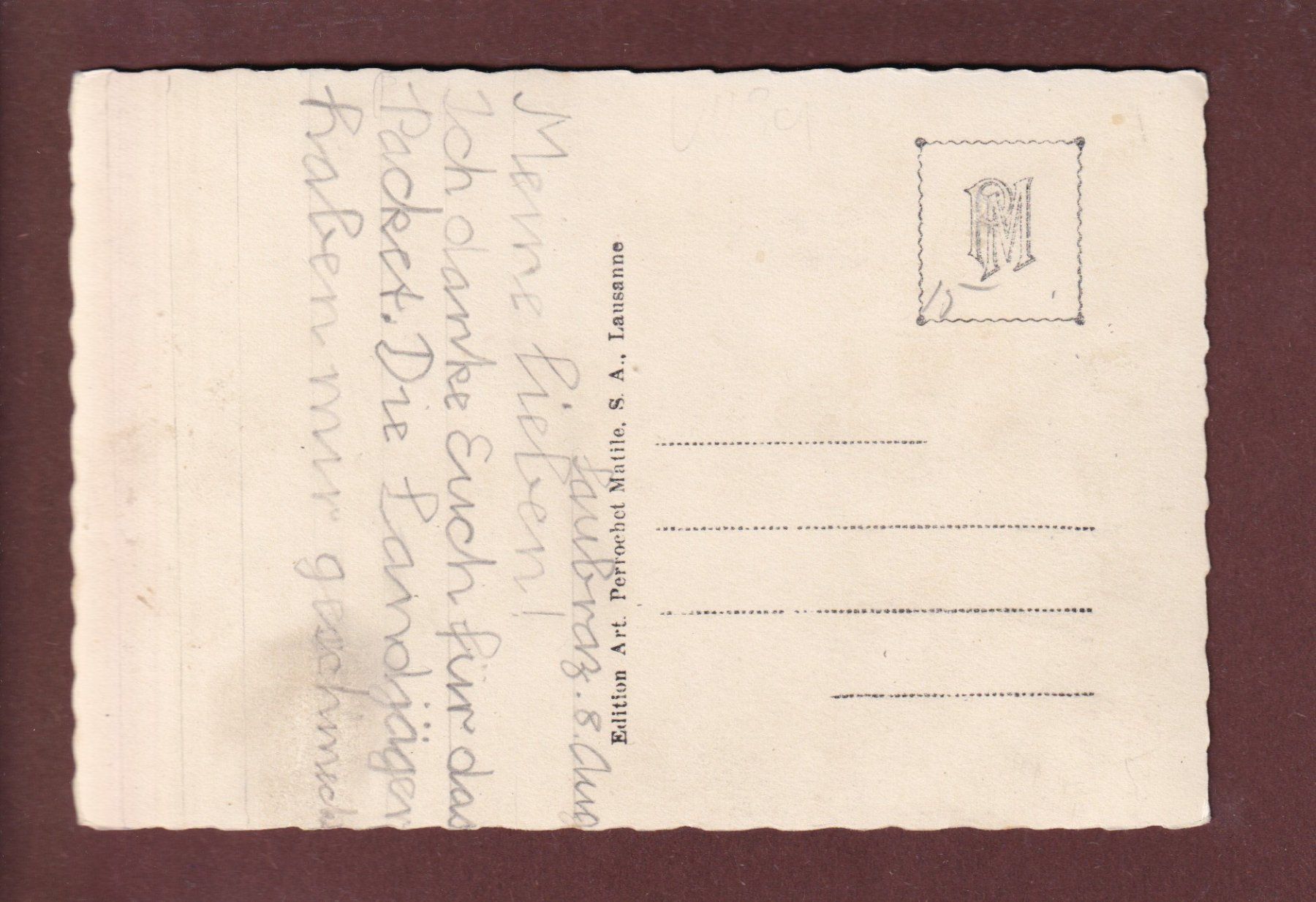 Cartoline postali: SAUBRAZ - Source du Toleure - Enfant – Usato da Pully venduto da nicecards 1