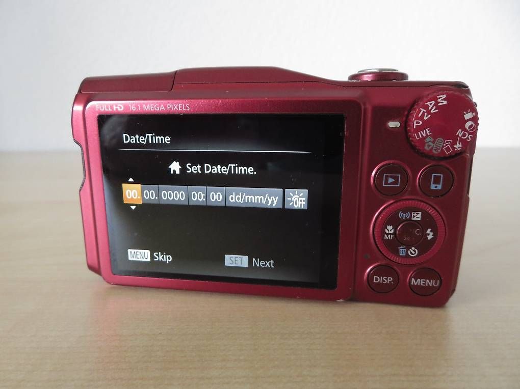 Canon Kamera: Canon Kompaktkamera SX700 HS Rot – Gebraucht aus Ortschwaben von CitrousD 1