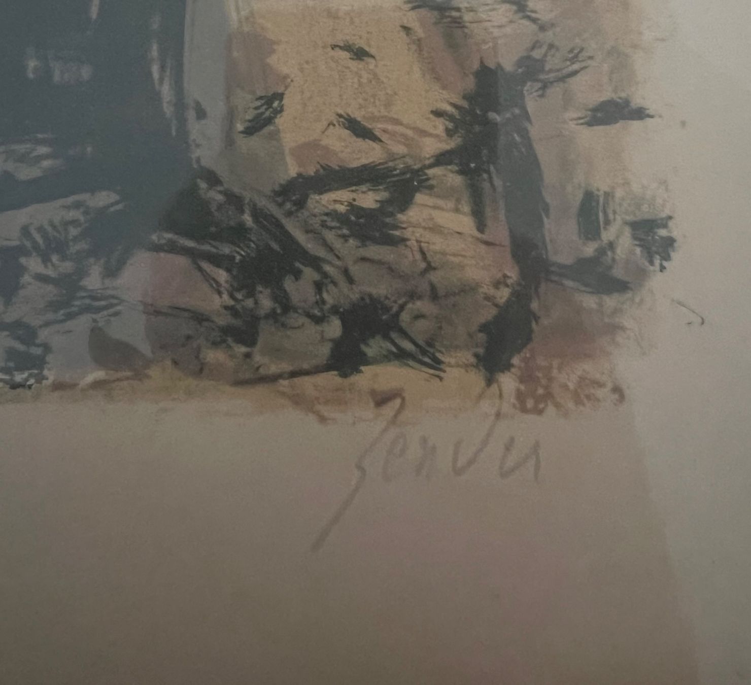 Grafica & Litografie: Zender Rudolf, handsigniert – Usato da Rain venduto da daVinci3000 2