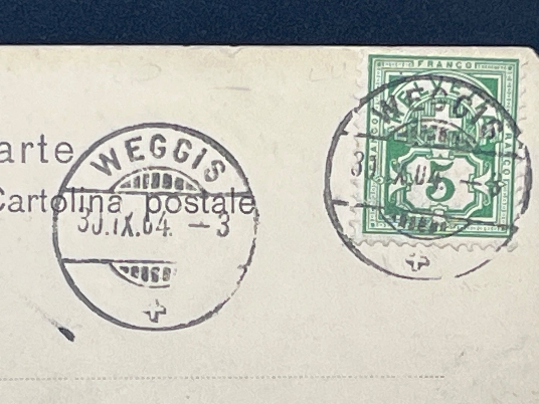 Cartoline postali: Lützelau bei Weggis – Usato da Widnau venduto da Brusi9 2