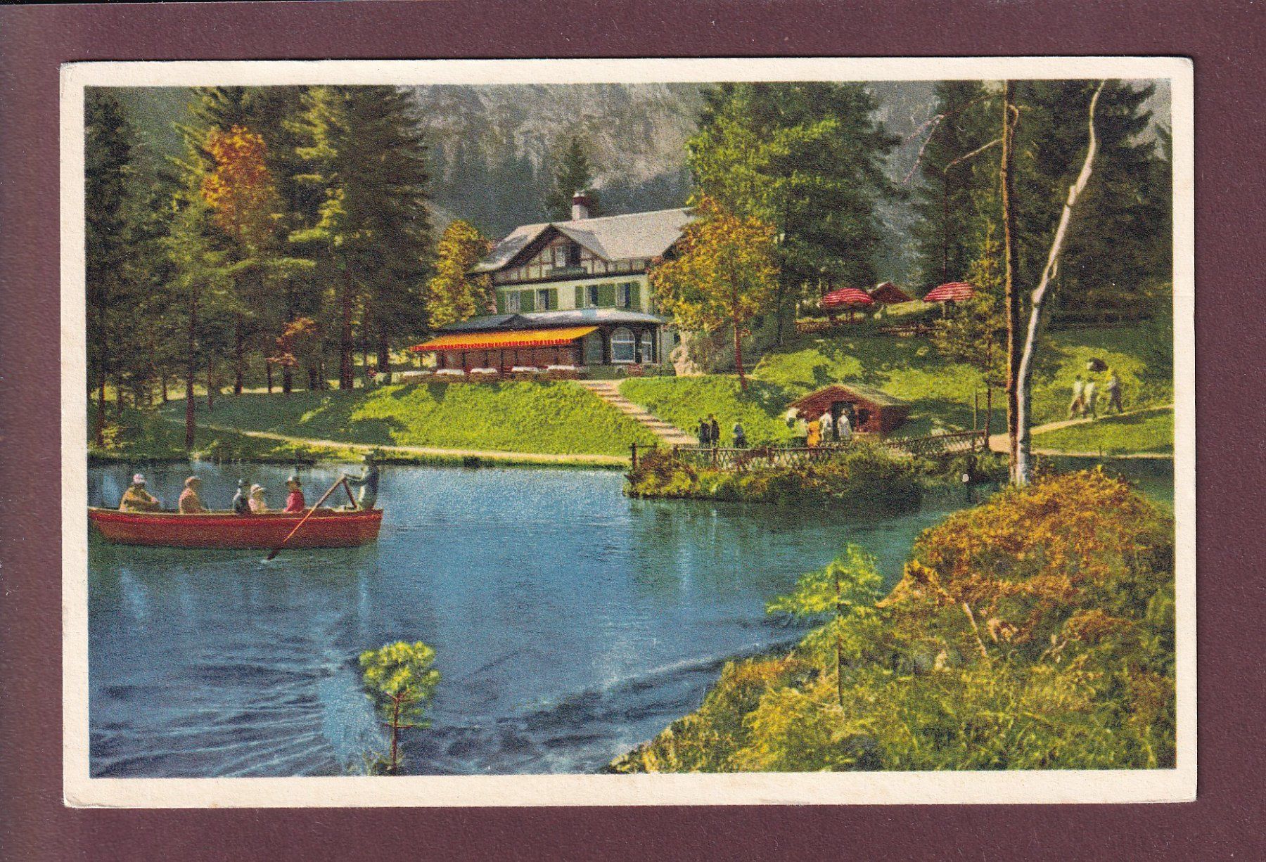 Ansichtskarten: Kandersteg - BLAUSEE – Gebraucht aus Pully von nicecards