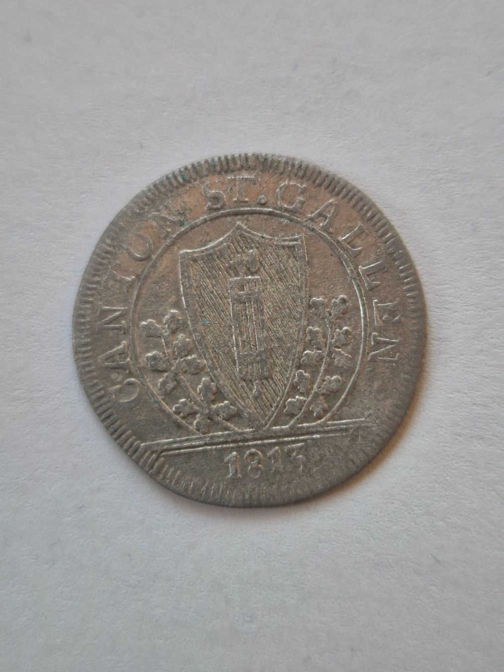 Tutti le monete: St. Gallen Batzen 1813 - hoher Kat.! – Usato da Mels venduto da Goldenfalcon