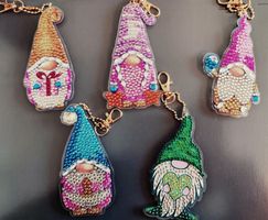 5xDekoWichtel Chnistbaum Weihnachtsbaum Schmuck Anhänger