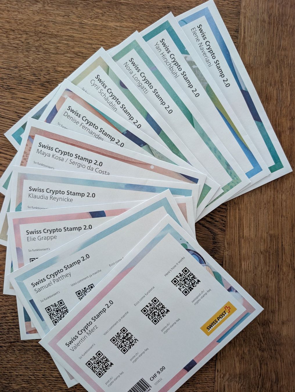 Tutti i francobolli: Swiss Crypto Stamp 2.0 – Nuovo e nell'imballaggio originale da Zürich venduto da mjulia_joelle