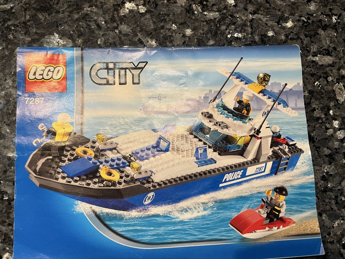 Lego Baukästen: Lego Polizei Schiff komplett. – Gebraucht aus embrach von kialle 4