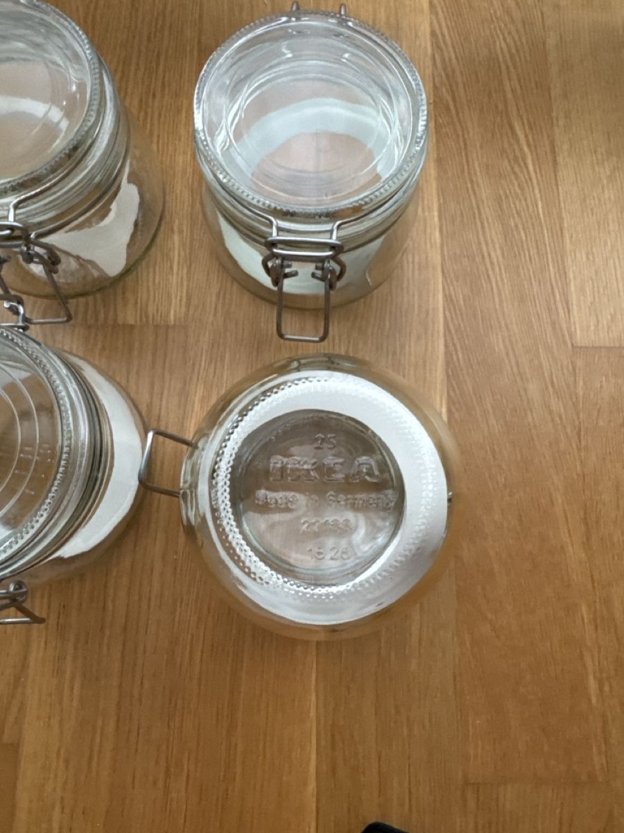 Ikea Behälter & Ähnliches: 4er Set 0.5l Vorratsgläser IKEA KORKEN – Gebraucht aus Luzern von sandra-meier 1