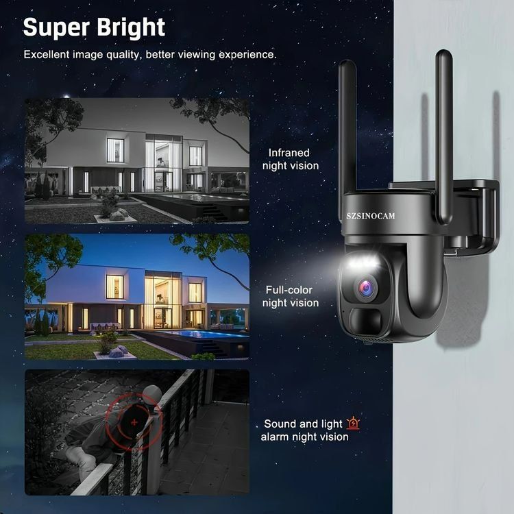 Videocamere: 4G LTE Solar-Sicherheitskamera mit SIM-Karte – Nuovo e nell'imballaggio originale da Zuchwil venduto da Beppe_25.3 3
