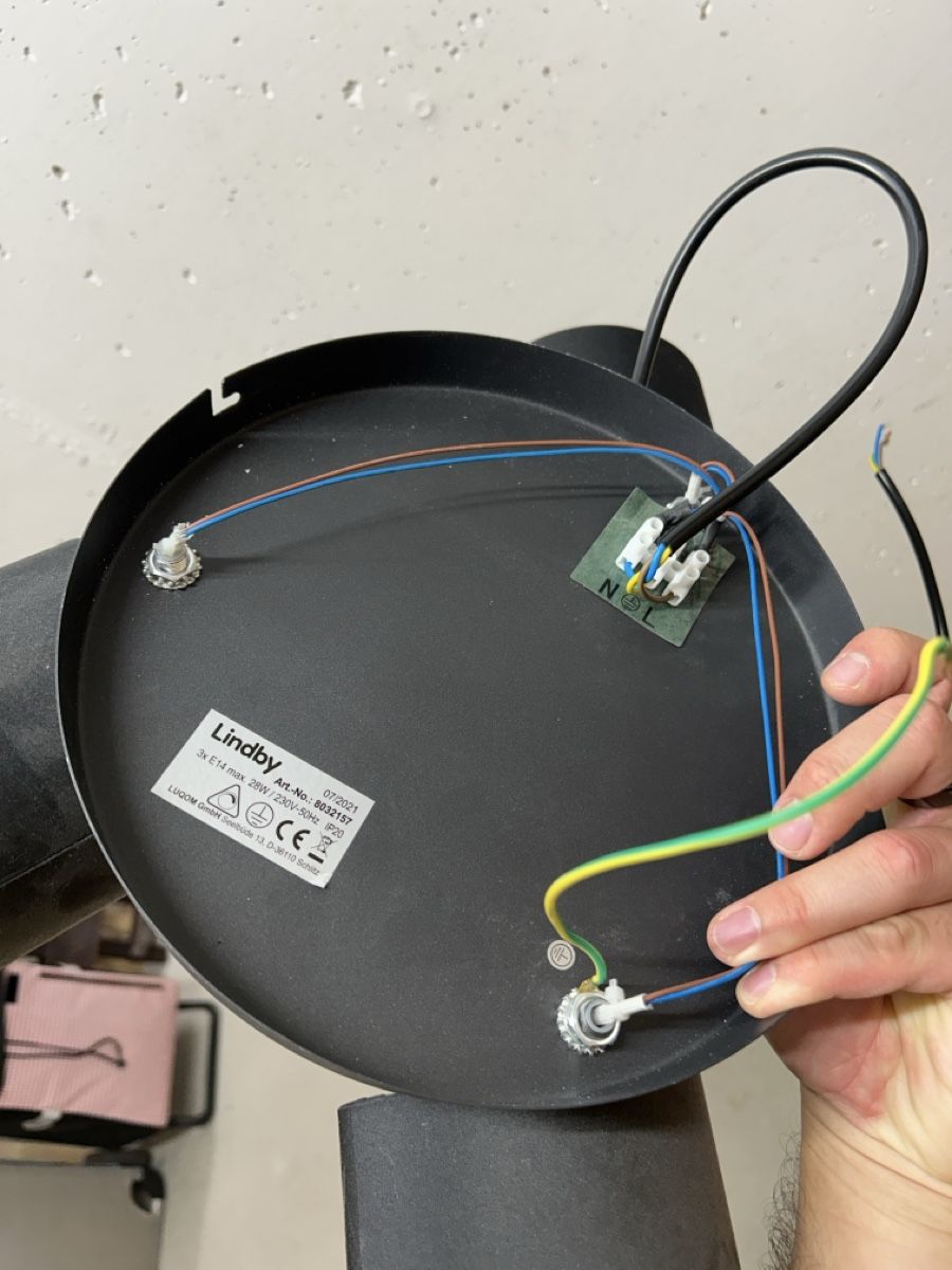 Lampadari & plafoniere: Lindby Deckenleuchte Vasilia – Usato da Pfäffikon ZH venduto da Schaufej 3