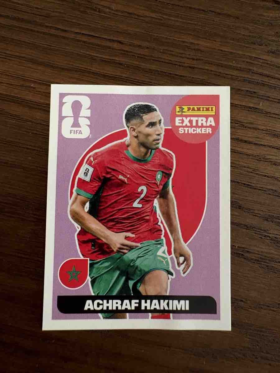 Panini Cartes à collectionner: Extra Sticker regular Achraf Hakimi neuf – Neuf (Voir description) à St-Sulpice VD par dxf_rny9