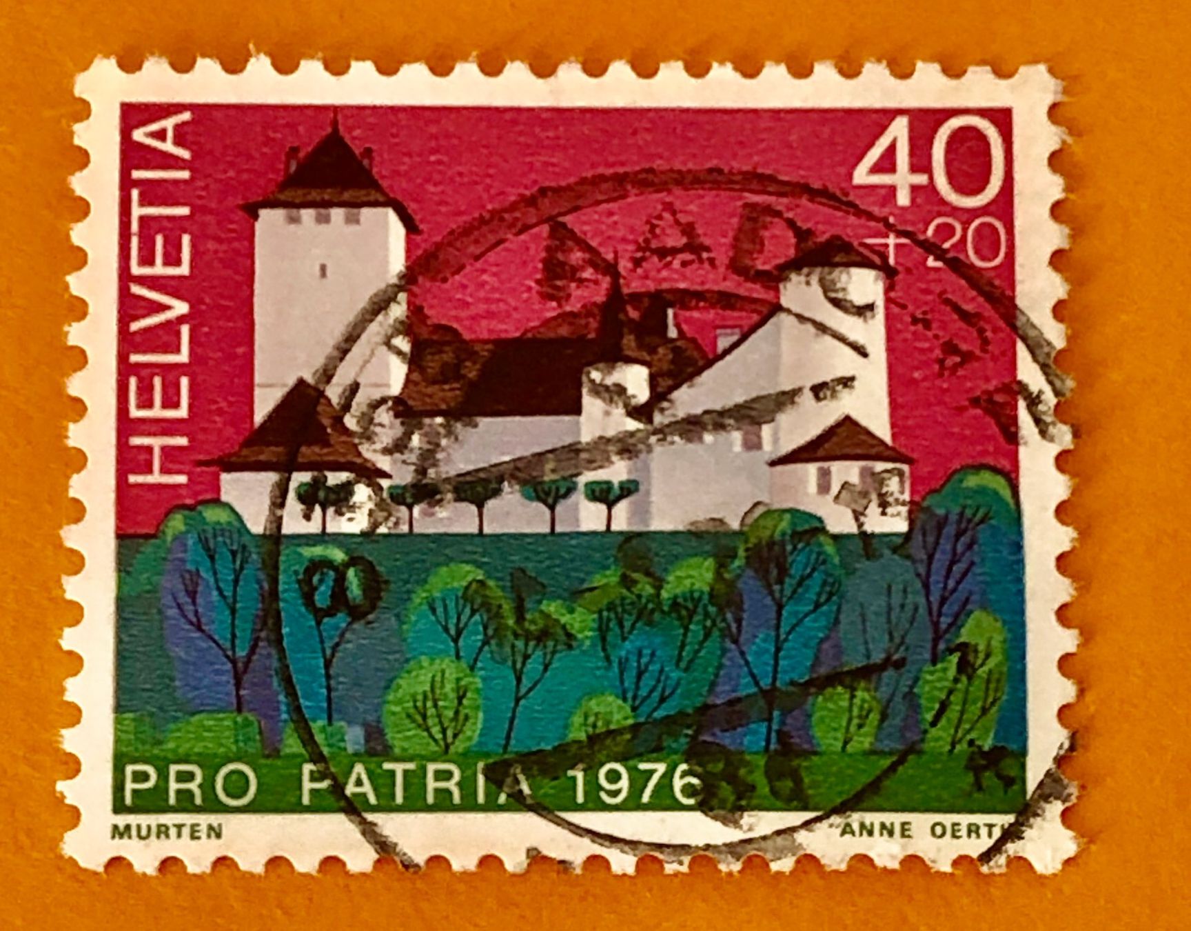 Tutti i francobolli: Nr.B 172 Murten Pro Patria GESTEMPELT  – Usato da Aarau venduto da Billa007