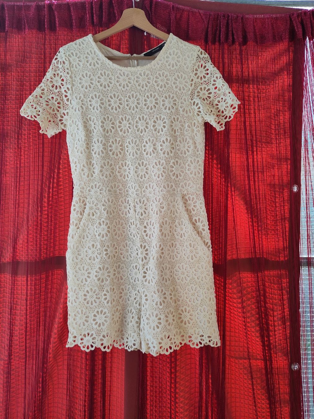 Hallhuber Tute: Hallhuber Damen Einteiler Weiss Gr. S | Spitze | Boho – Usato da Winterthur venduto da Rahaha