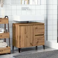 Waschbeckenunterschrank Artisan-Eiche Holzwerkst