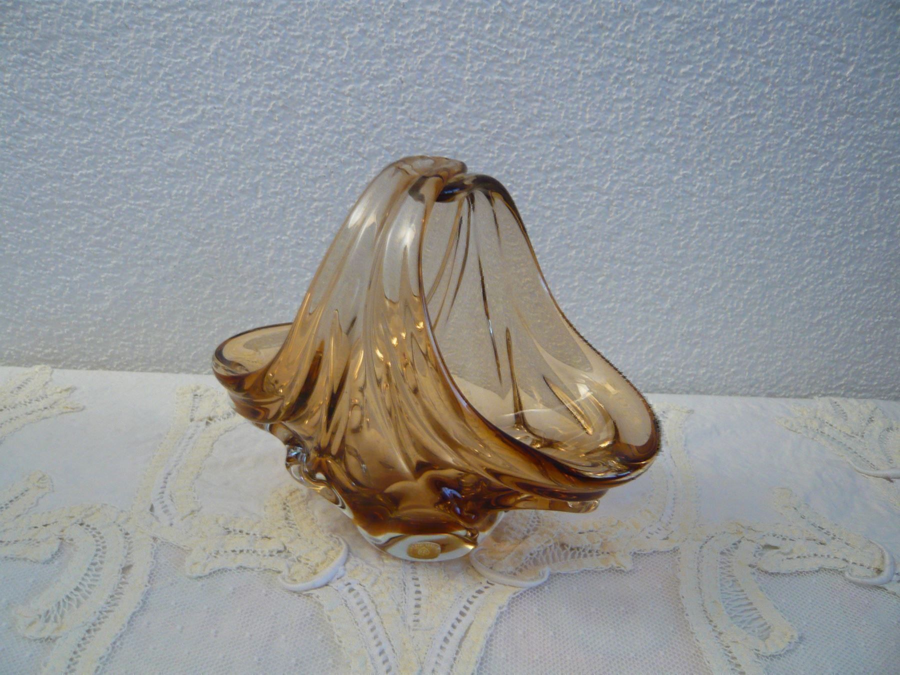 Ciotole: Korb, Schale aus Glas Skrdlovice Design – Usato da Schwarzenburg venduto da Michellu
