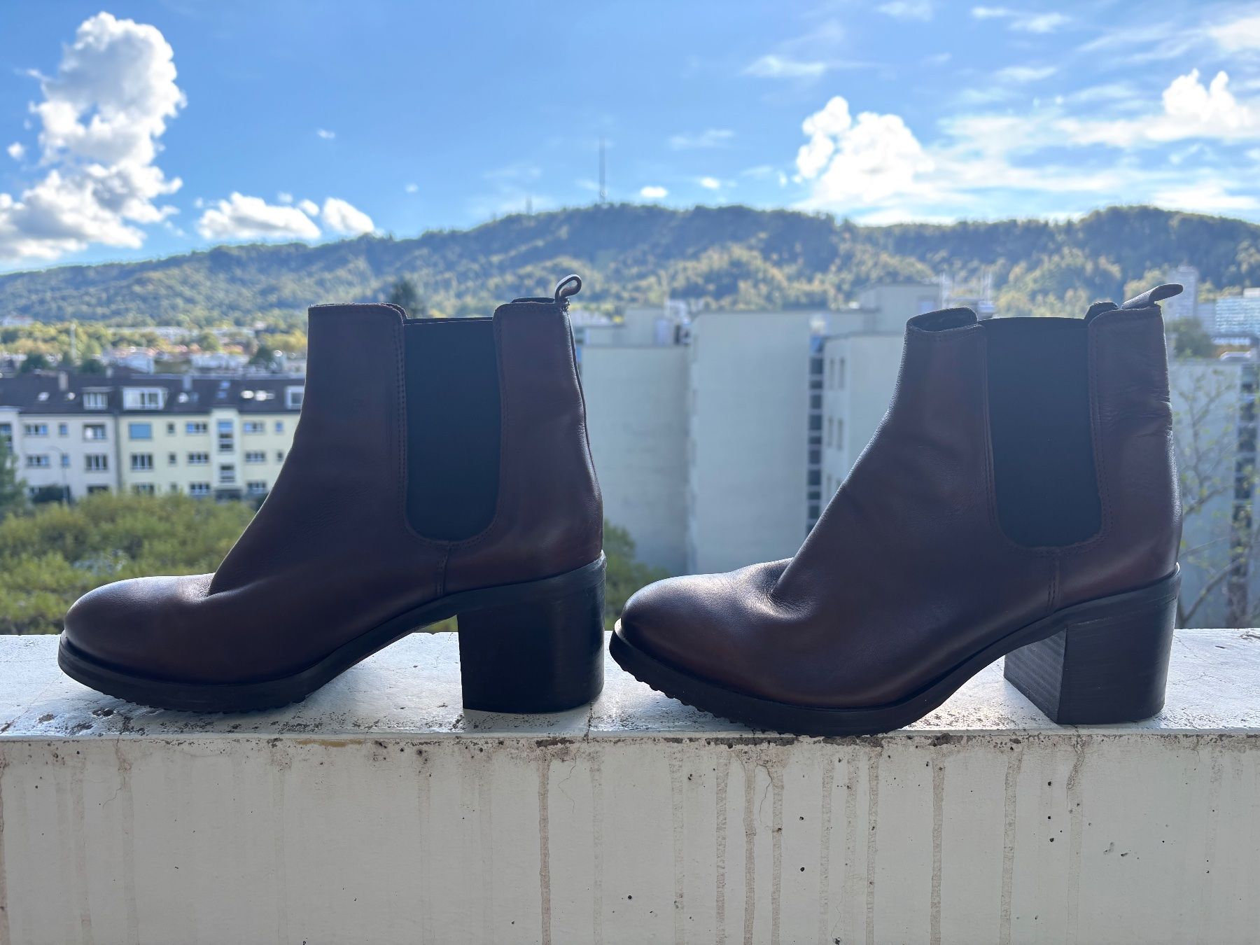 Damenschuhe: DAY braune Lederstiefeletten Gr. 39 – Gebraucht aus Zürich von missmodernage 1