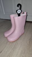 Rosa Gummistiefel NEU zeitloses Design mit Pünktli gr 31