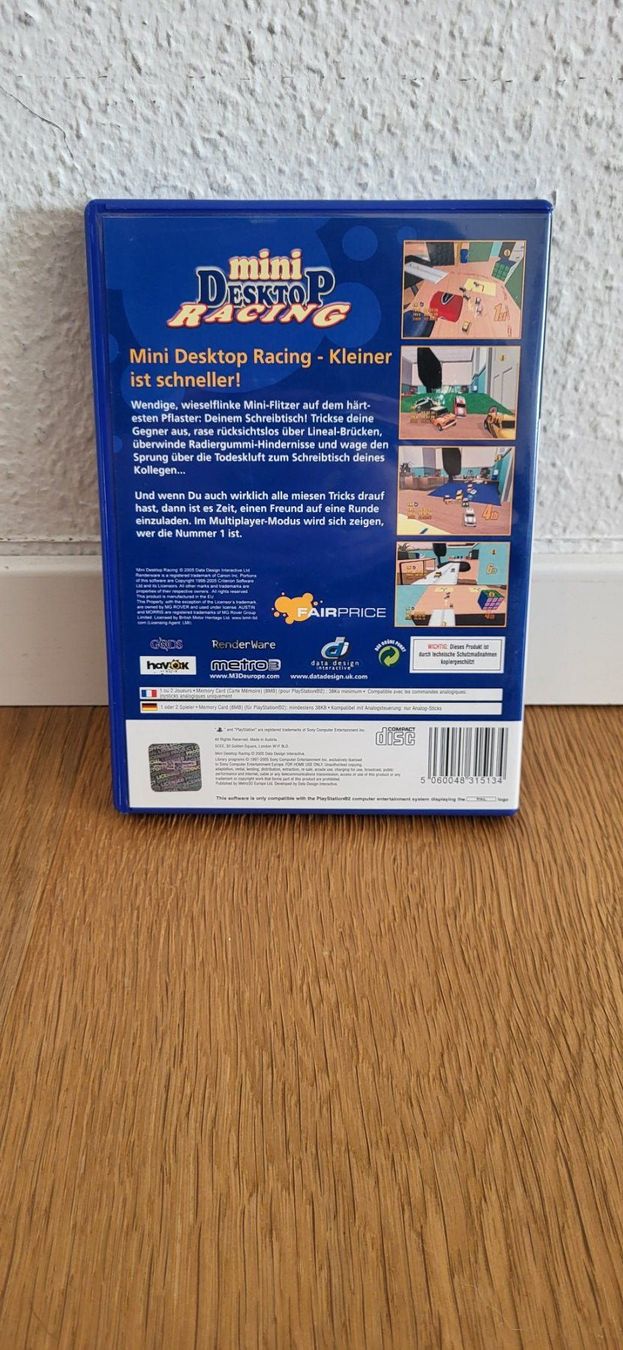 Sony Giochi: PS2 - Mini Desktop Racing – Usato da Münsingen venduto da DigitaleSpielecke 1