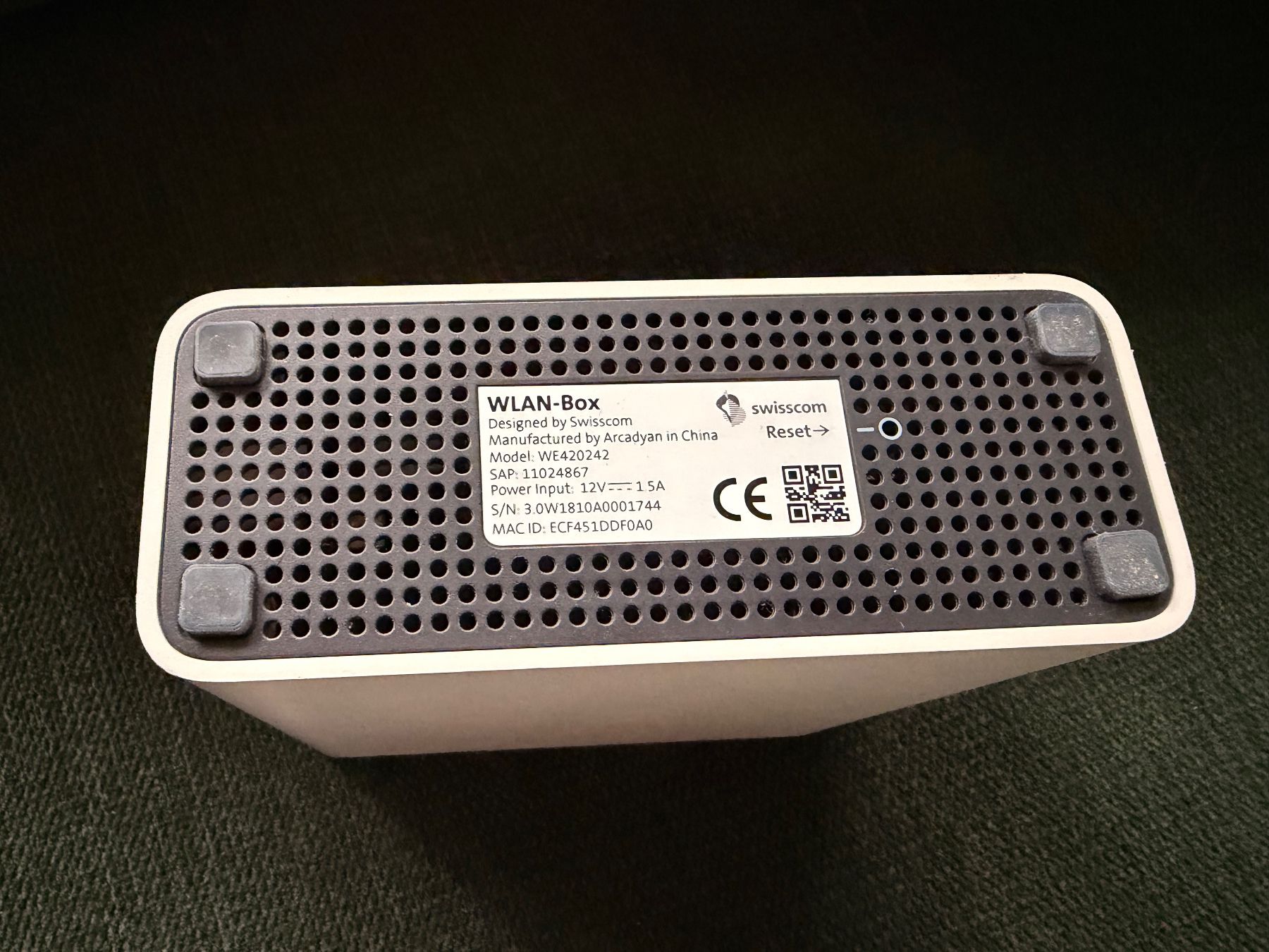Swisscom WiFi: Swisscom WLAN-Box 2 – D'occasion à Bern par ekd_8pv2 3