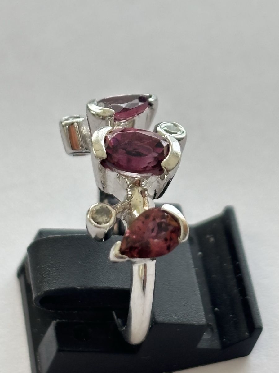 Anelli: Weissgold Ring / Diamanten 18 Karat – Usato da Langnau am Albis venduto da flusspflege