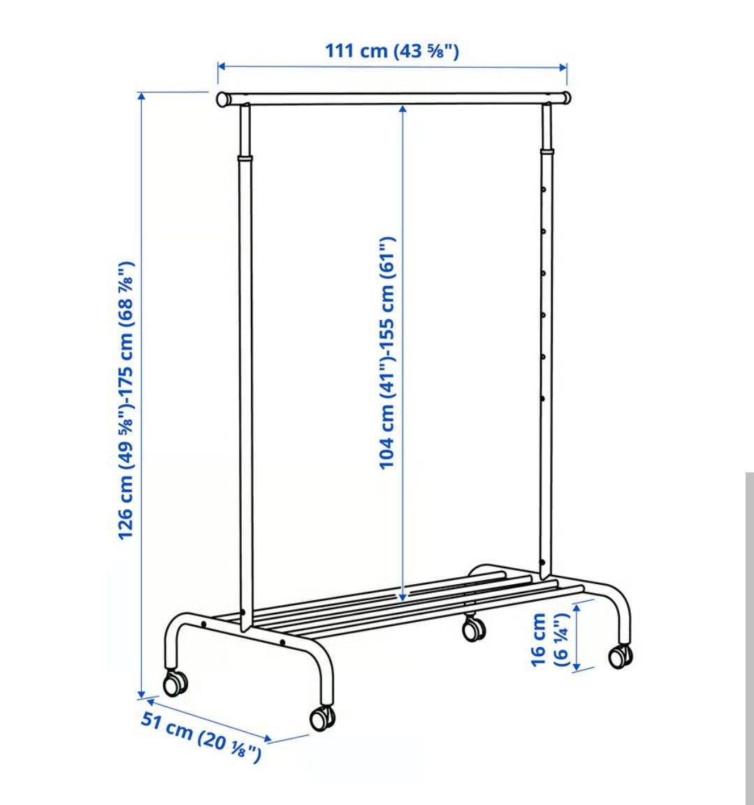 Ikea Porte manteau: Garderobe Kleiderständer – D'occasion à Tafers par fa_biene 1
