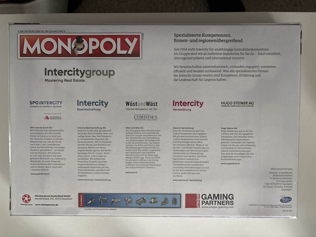 Hasbro Spiele: Monopoly Spezial Edition Neu und versiegelt – Neu und originalverpackt aus Koppigen von tama68 1