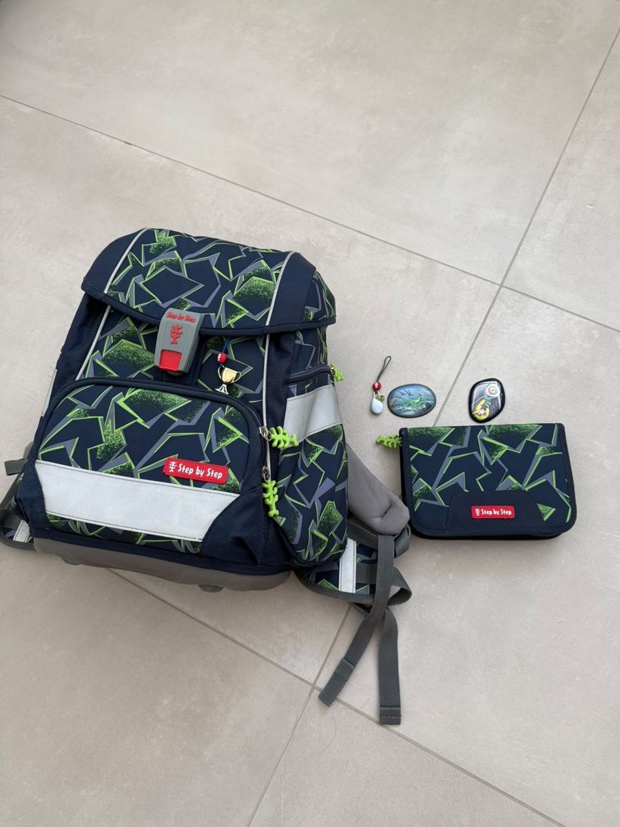 Step by Step Kindertaschen: Step by Step Schulranzen / Rucksack Set inkl. Zubehör – Gebraucht aus Oberwil von Silvinio71