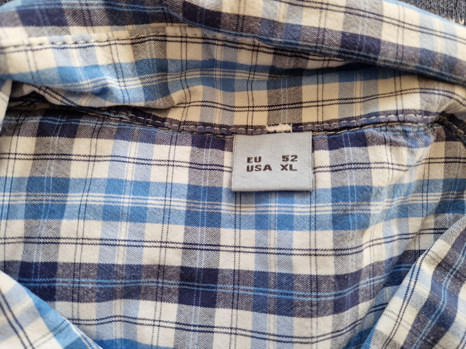 Salewa Camicie: Salewa Wanderhemd blau kariert 52 / XL – Usato da MUEHLAU venduto da ibo_5c7d 1