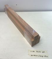 5 Stk. Holz-Kanteln Buche ged., 40 x 40mm