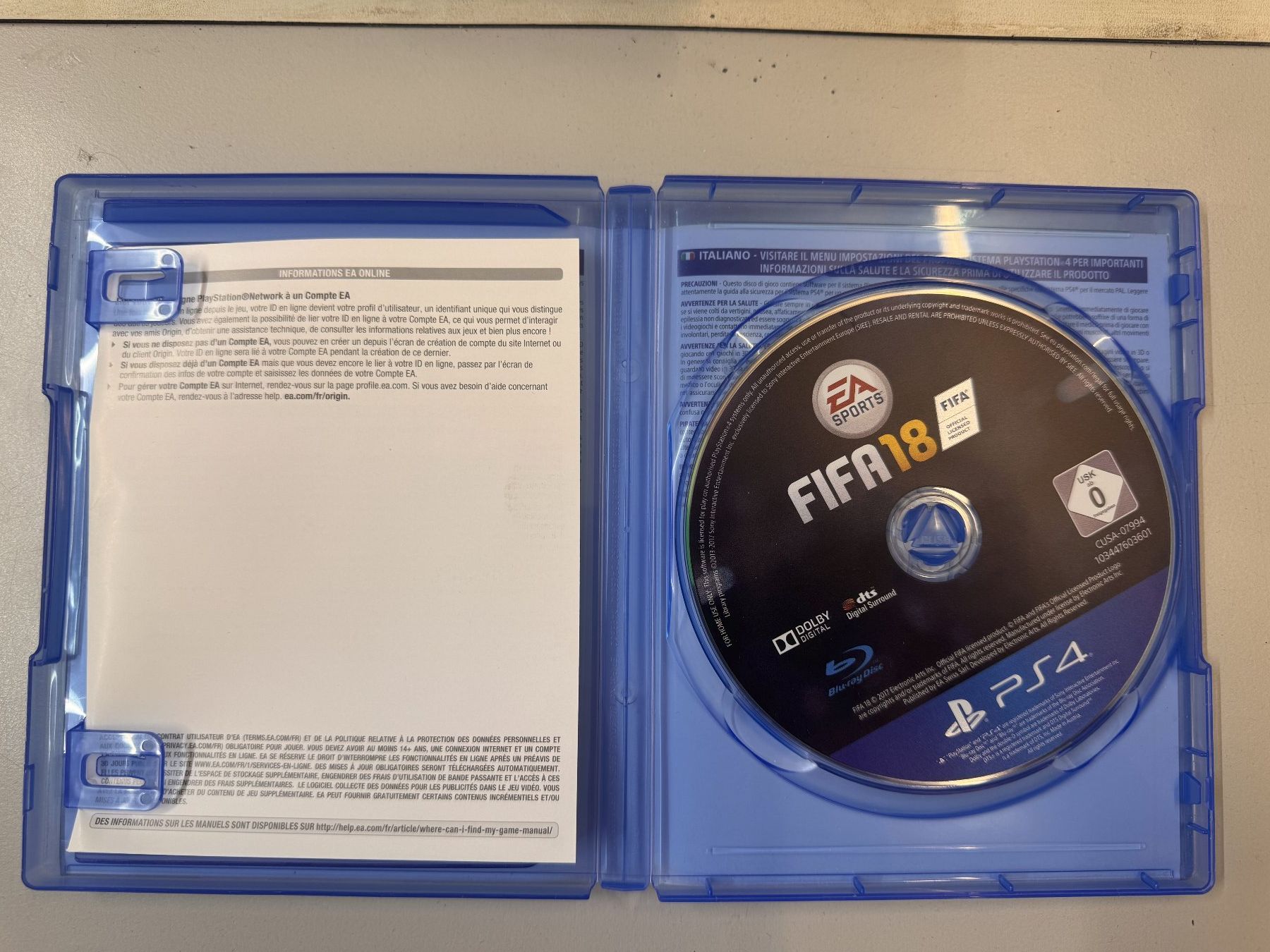 Sony Giochi: PS4 Spiel Fifa 18 Ronaldo Edition – Usato da Roggliswil venduto da wipix 2