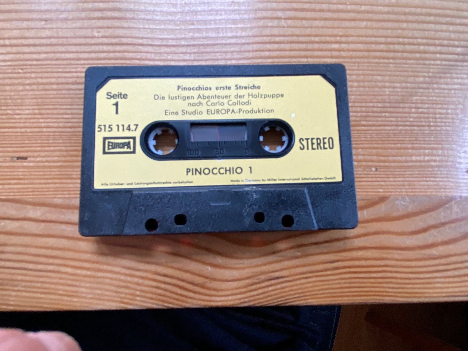 Musicassette: Kassette - Pinocchio (1) – Usato da St.Gallen venduto da kingsamas 5