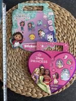 Livrets d’Autocollants Gabby chat et Princesses Disney