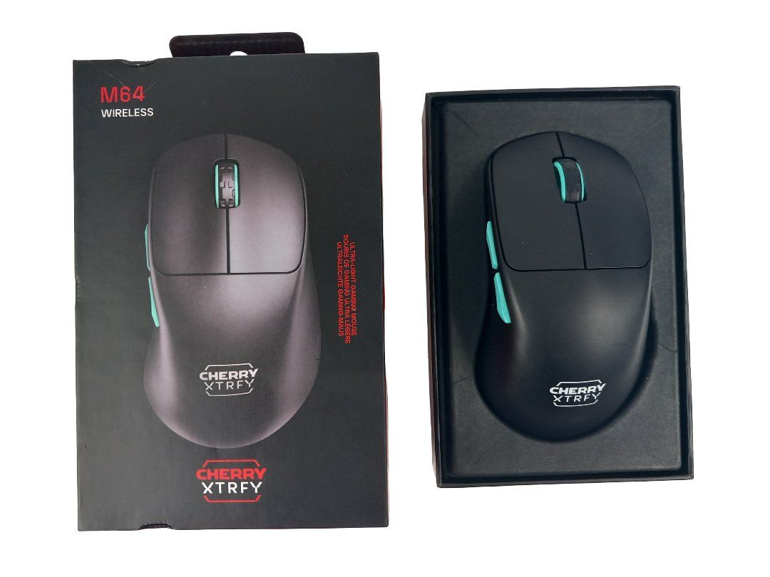 Mouse: CHERRY xtrfy M64 Mouse (Wireless; Black) – Nuovo (secondo la descrizione) da Hünenberg venduto da Restwert_Zug 1