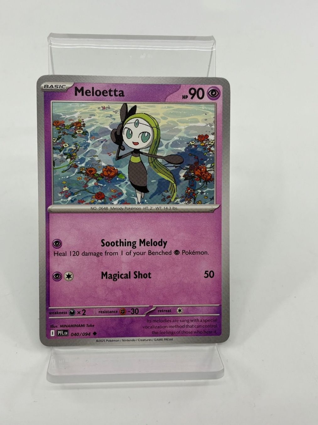 Pokémon Carte collezionabili: Pokemon Meloetta 040/094 – Usato da Herisau venduto da Pokemon2025