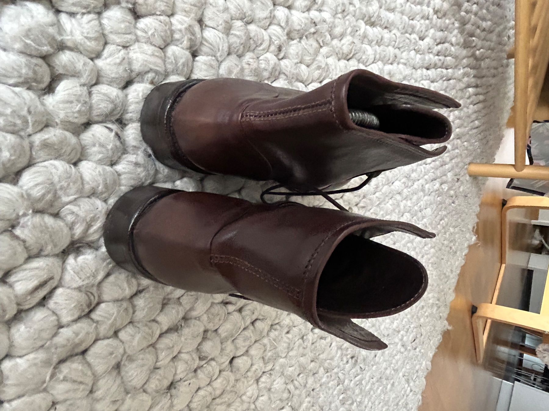 Damenschuhe: Italienische Stiefelette hand made – Neu (gemäss Beschreibung) aus Feuerthalen von Anna_Swift 5