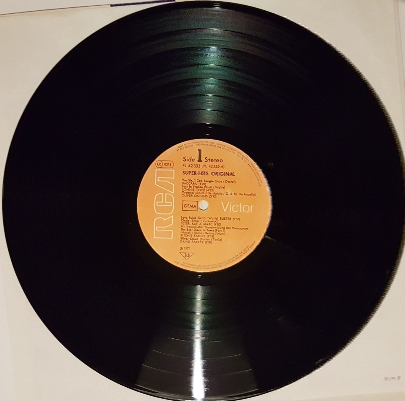 Dischi in vinile: Super Hits Original – Usato da Zürich venduto da Avd 5