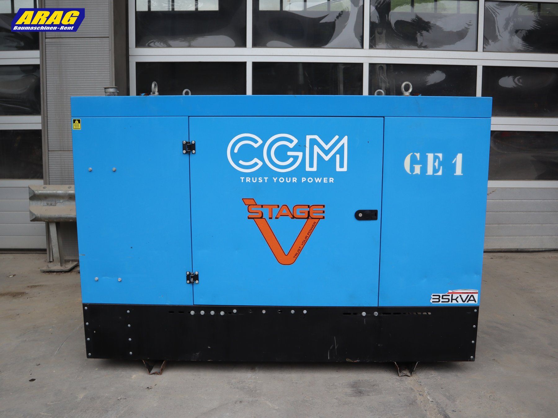 Generatori di corrente: CGM V35Y Notstromaggregat – Usato da Hasle LU venduto da Arag08