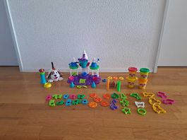 Play-Doh Paket: Eiscreme Schloss, Hund-Spielset & Zubehör