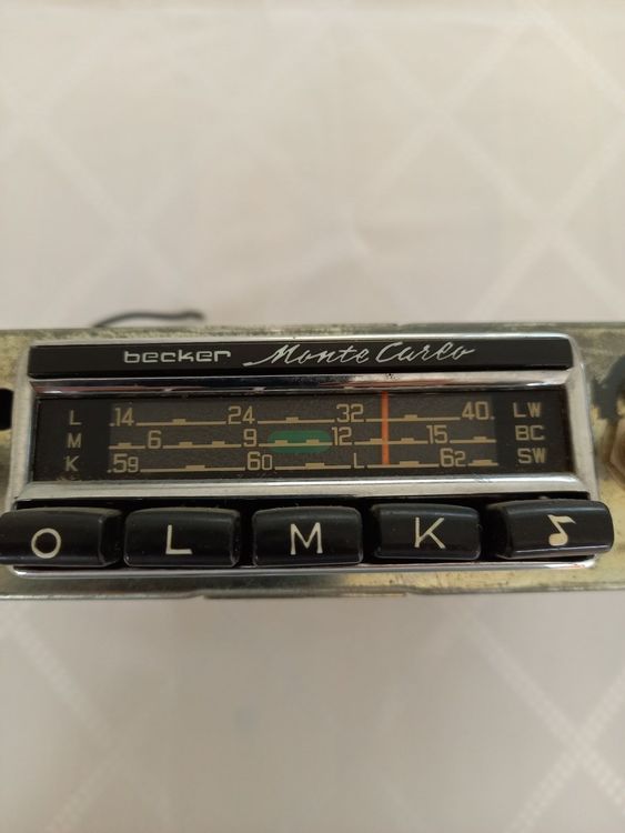 PORSCHE MONTE CARLO BECKER RADIO | Acheter sur Ricardo