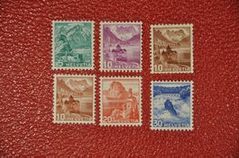 Rollenmarken 202yRM-207yRM postfrisch - 242yRM Falzrückstand