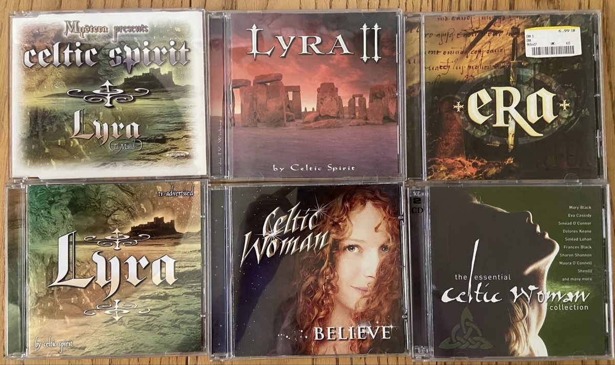 CD: CDs Celtic Mystical Music 6 Stk  – Usato da Rothenburg venduto da schmettervogel