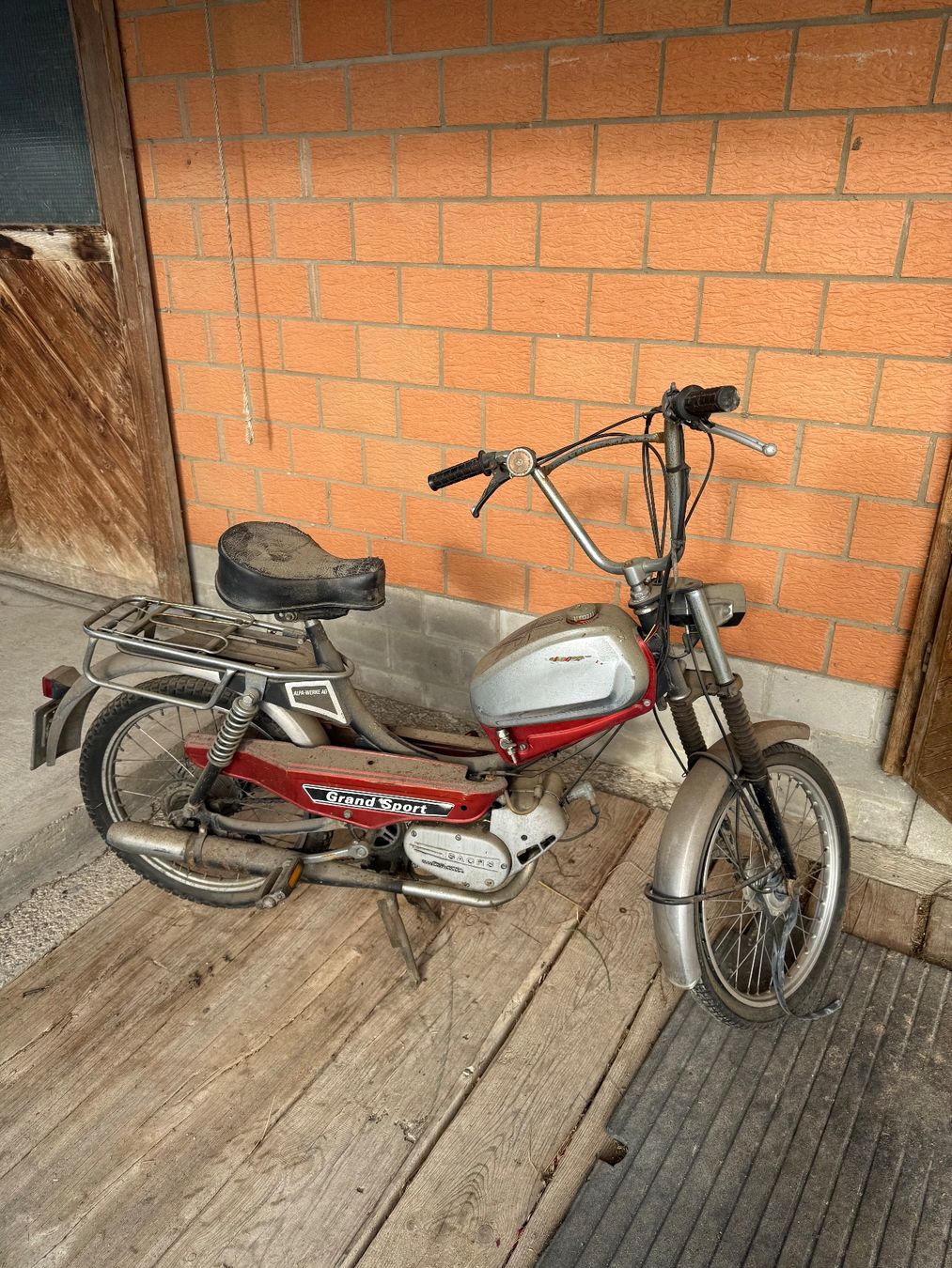 Sachs Ciclomotori: Sachs 503 Alpa 21 Töffli – Difettoso da Fahrni b. Thun venduto da Salzberger-FZH