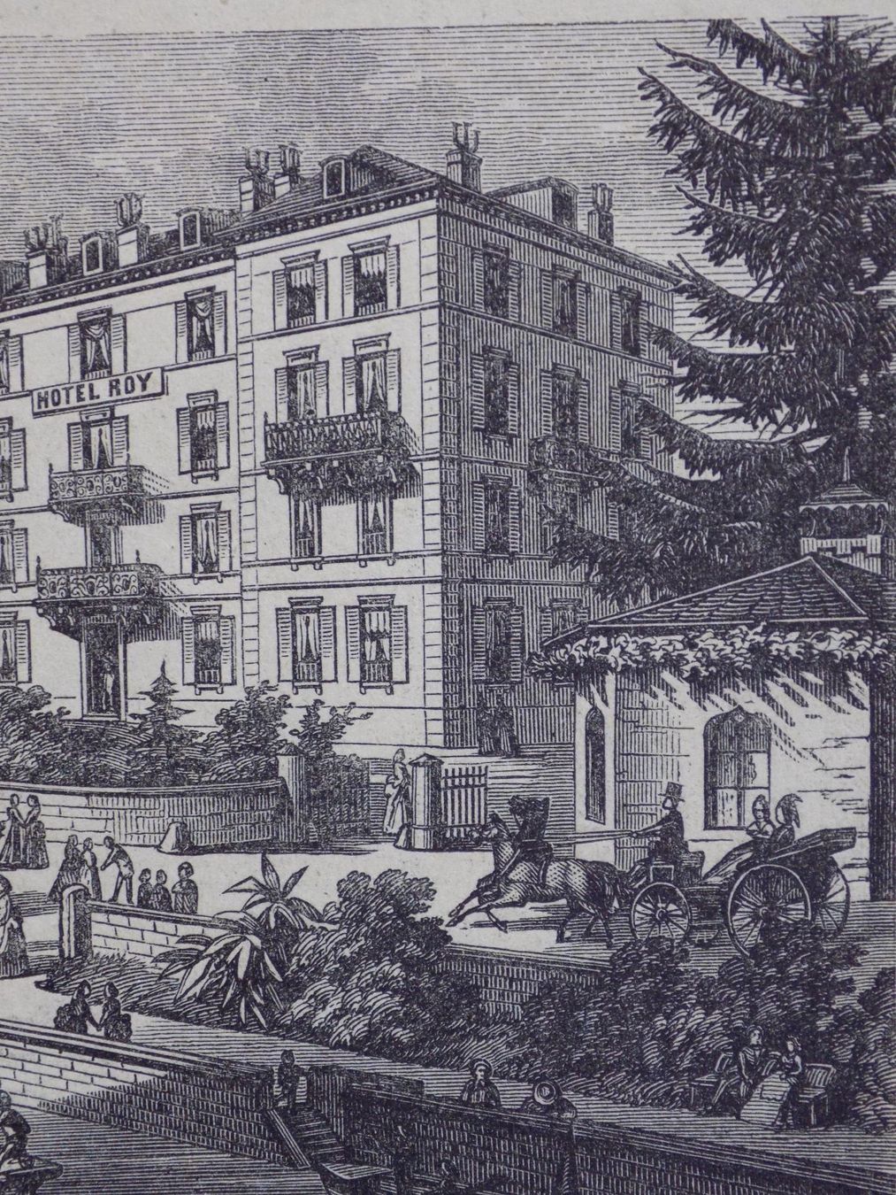 Incisioni: Montreux Hotel Roy – Usato da Risch venduto da Rischli15 5