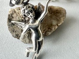 Silber-Putte 925 aus Mexiko – Handgefertigtes Vintage Unikat