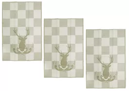 STEINLIN Küchentuch Hirsch - 3er-Set