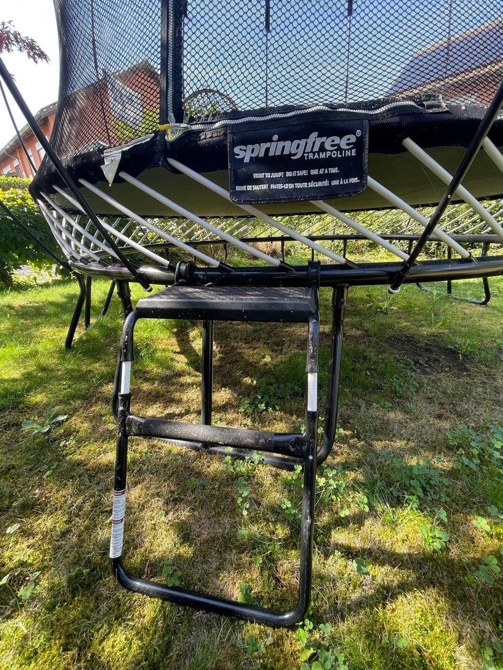 Springfree Trampolini: Trampolin Springfree, Medium Round R79, Durchmesser 3 Meter – Usato da Bottighofen venduto da KarinRuhland 3