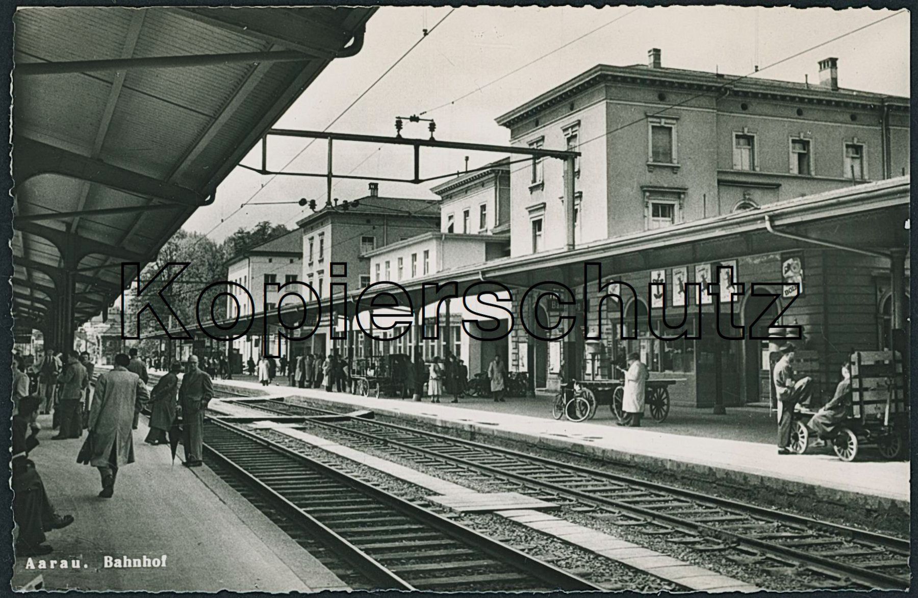 Cartoline postali: AGS Aarau - Bahnhof - Bahn – Nuovo (secondo la descrizione) da Schindellegi venduto da leecollect