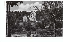 Kuranstalt Ländli am  Aegerisee, 1941, Marke Pferd/Pflug