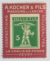MA234) 2a, Kochermarke postfrisch, Auflage 3000 Sück