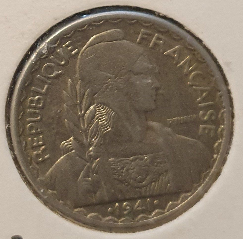 Tutti le monete: Franz. Indochina 1941 20 Cent. – Usato da Egerkingen venduto da Acc1